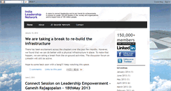 Desktop Screenshot of indialeadership.net
